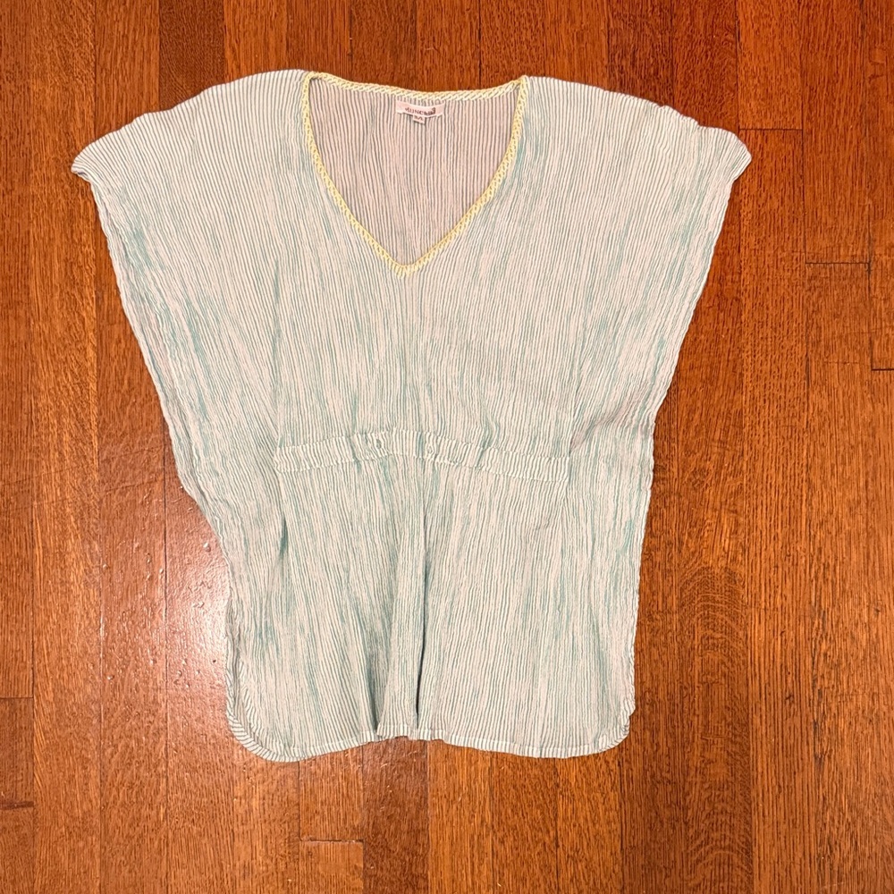 Sunchild Light Blue V-Neck Tunic